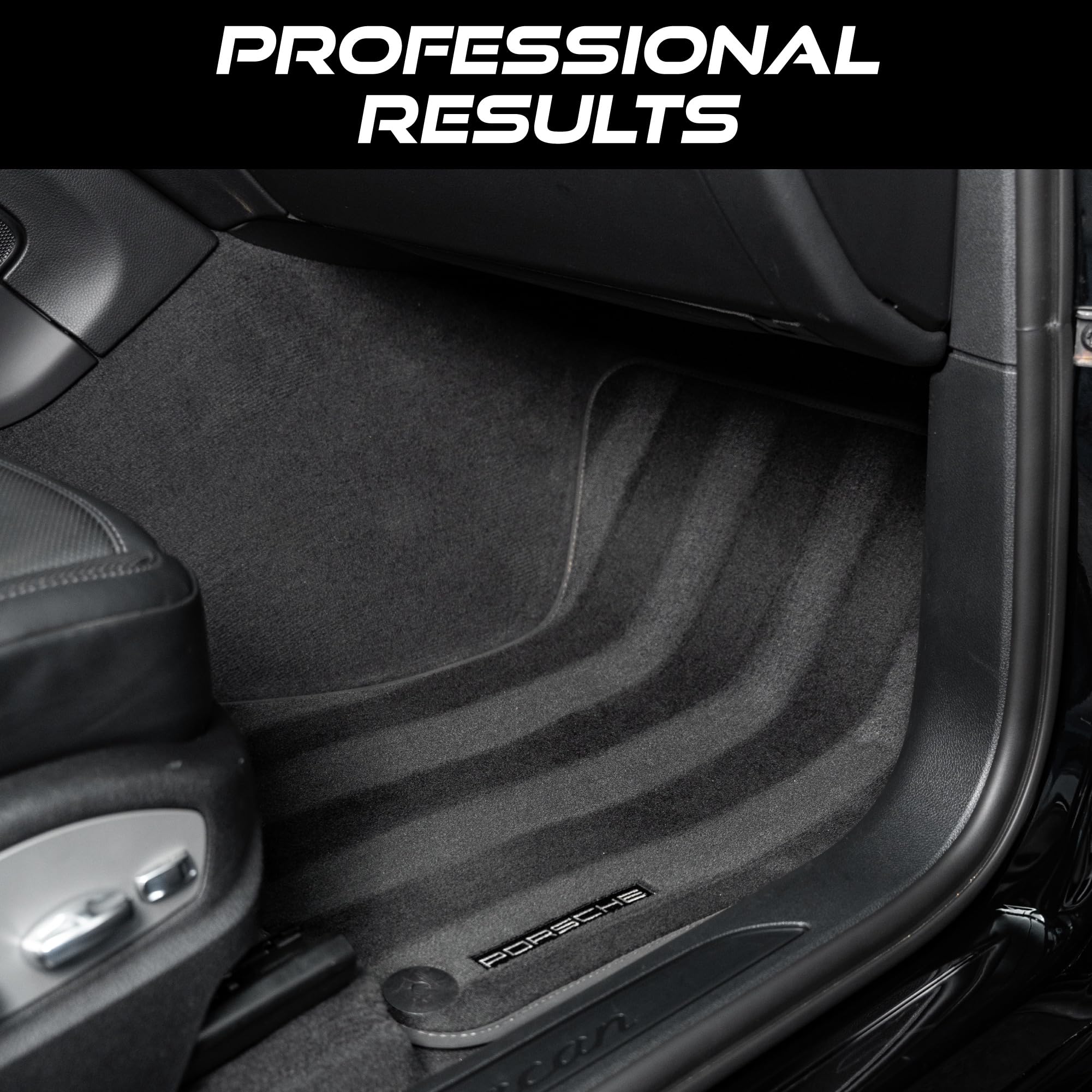 Viking Carpet Cleaning and Scrub Brush for Floor Mats, Cleaning Brush for Car Interior and Home, Black and Blue, 8.3 inch x 2.5 Inch - Image 5