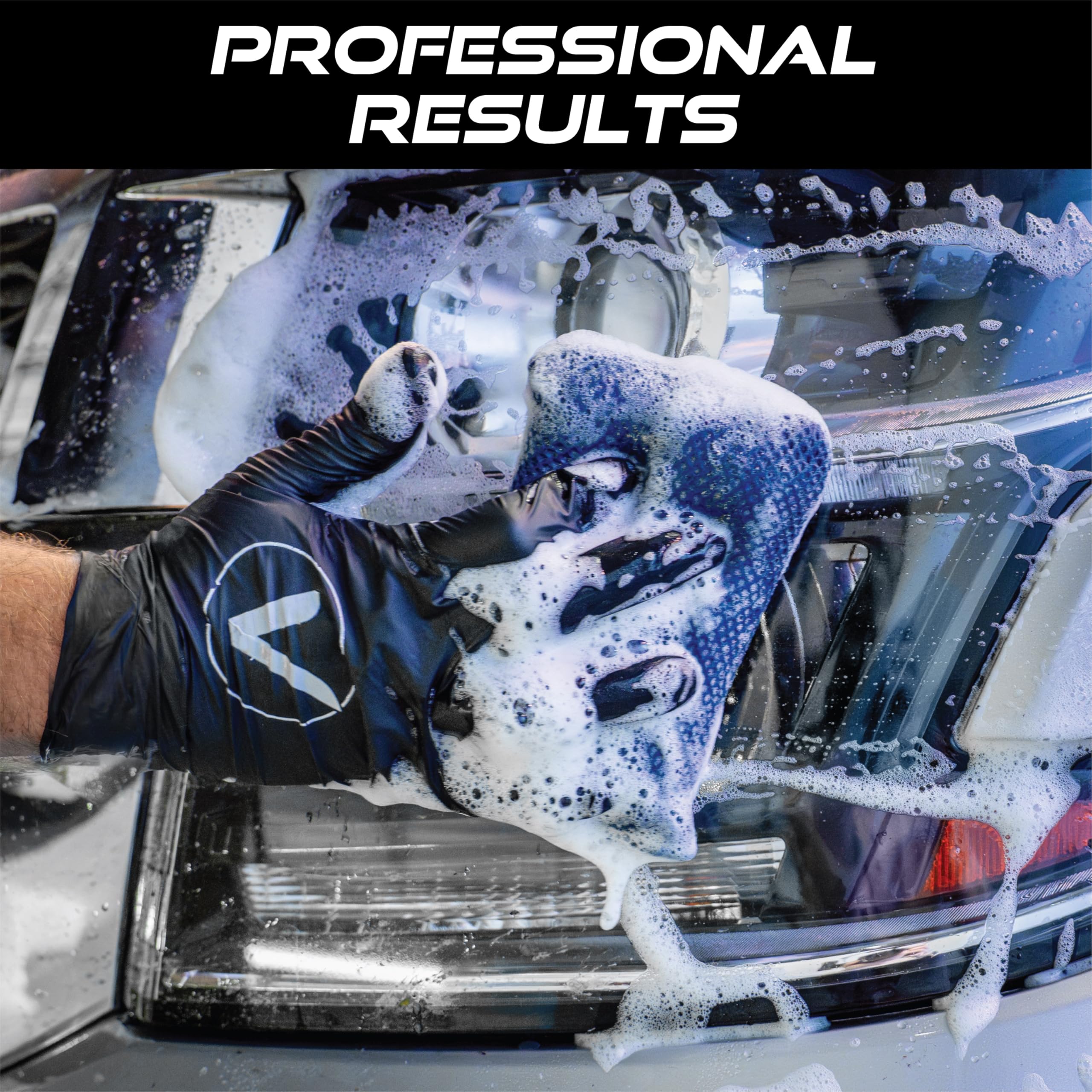 VIKING Mesh Bug Sponge, Car Wash Sponge for Cleaning Bugs and Tar, Colors Vary, 4 inch by 6 inch, 1 Pack - Image 5