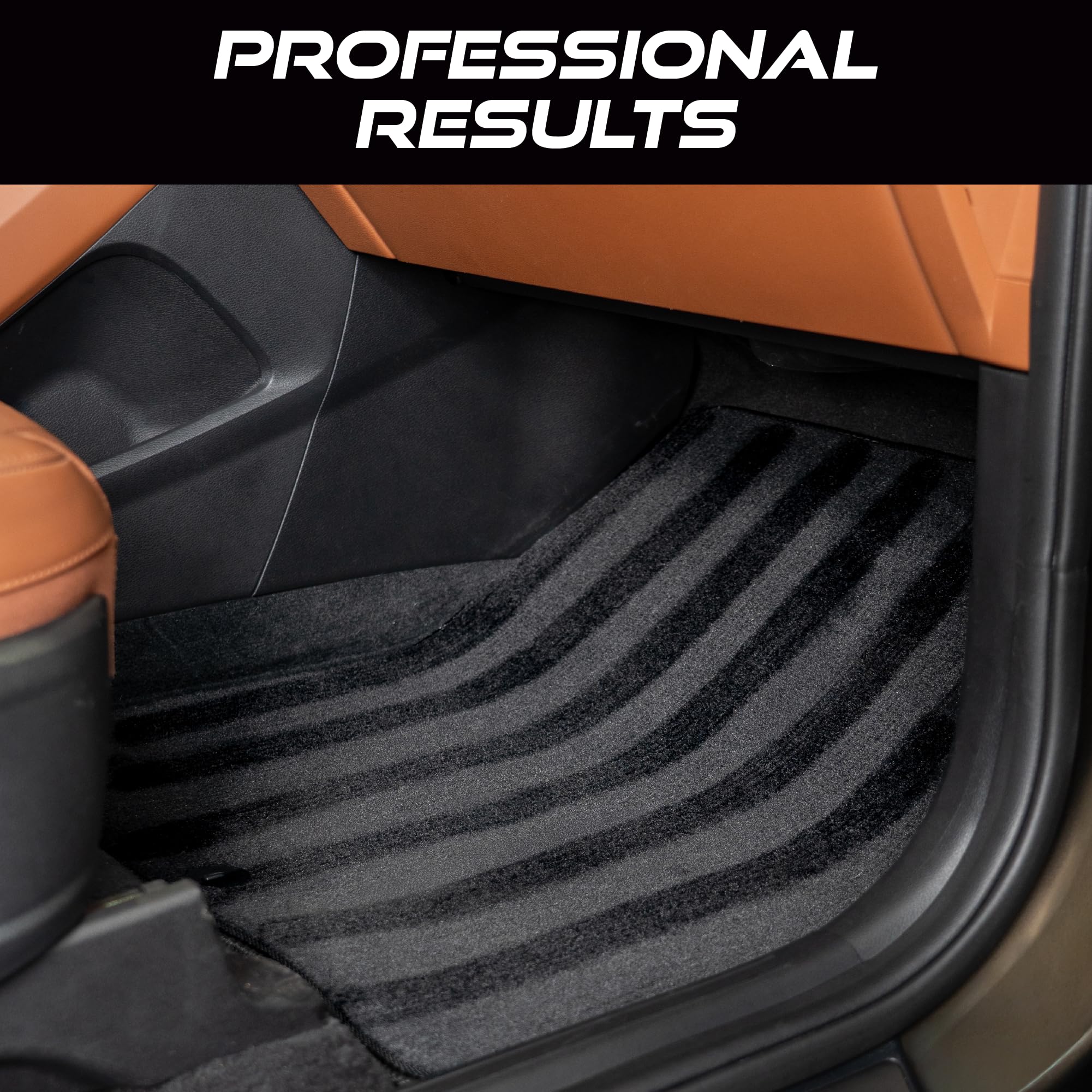 VIKING Pet Hair Remover for Car Detailing Kit, Reusable Dog and Cat Hair Remover, Silicone Brush for Carpet, Home, and Automotive Use, Grey, 4.8 x 2.5 x 3 Inch - Image 6