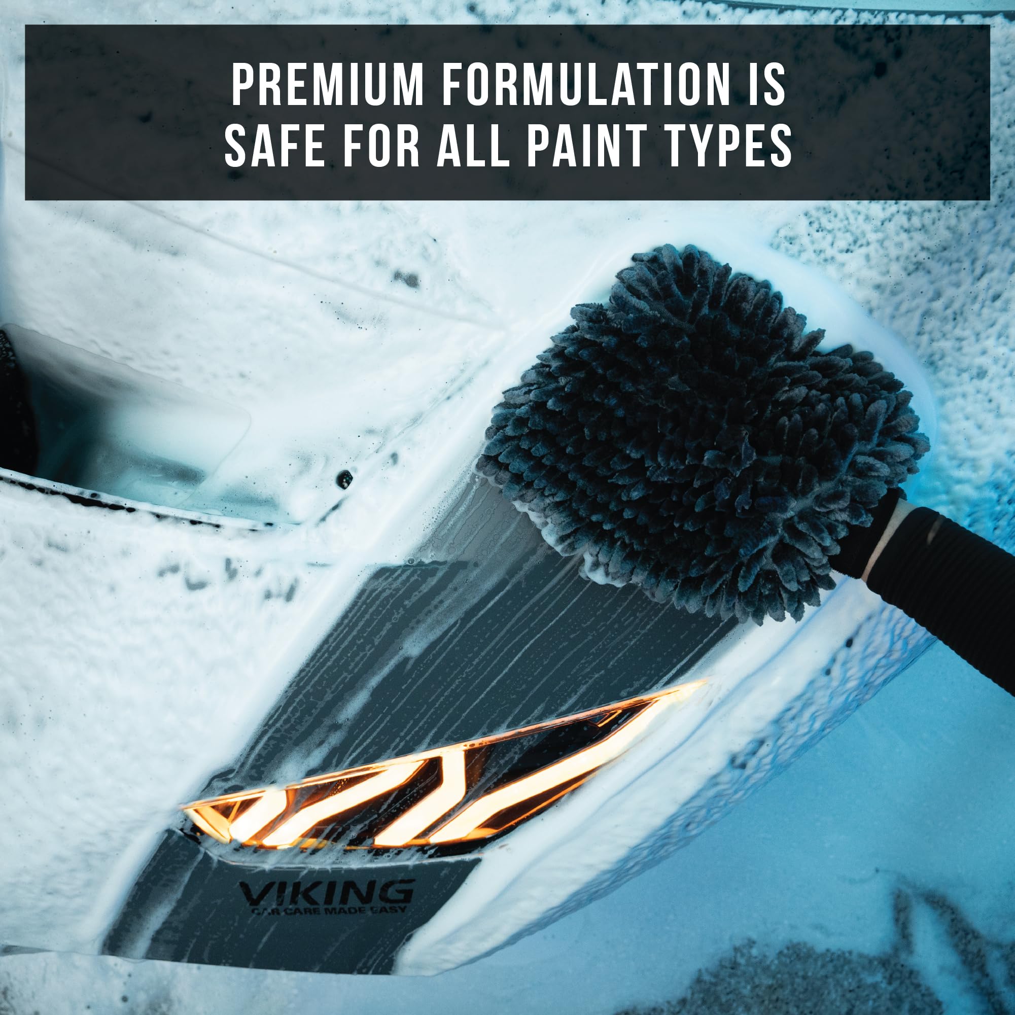 VIKING V+ Premium Microfiber Towel for Car Drying and Auto Gloss Shampoo Car Wash Soap Bundle - Image 7