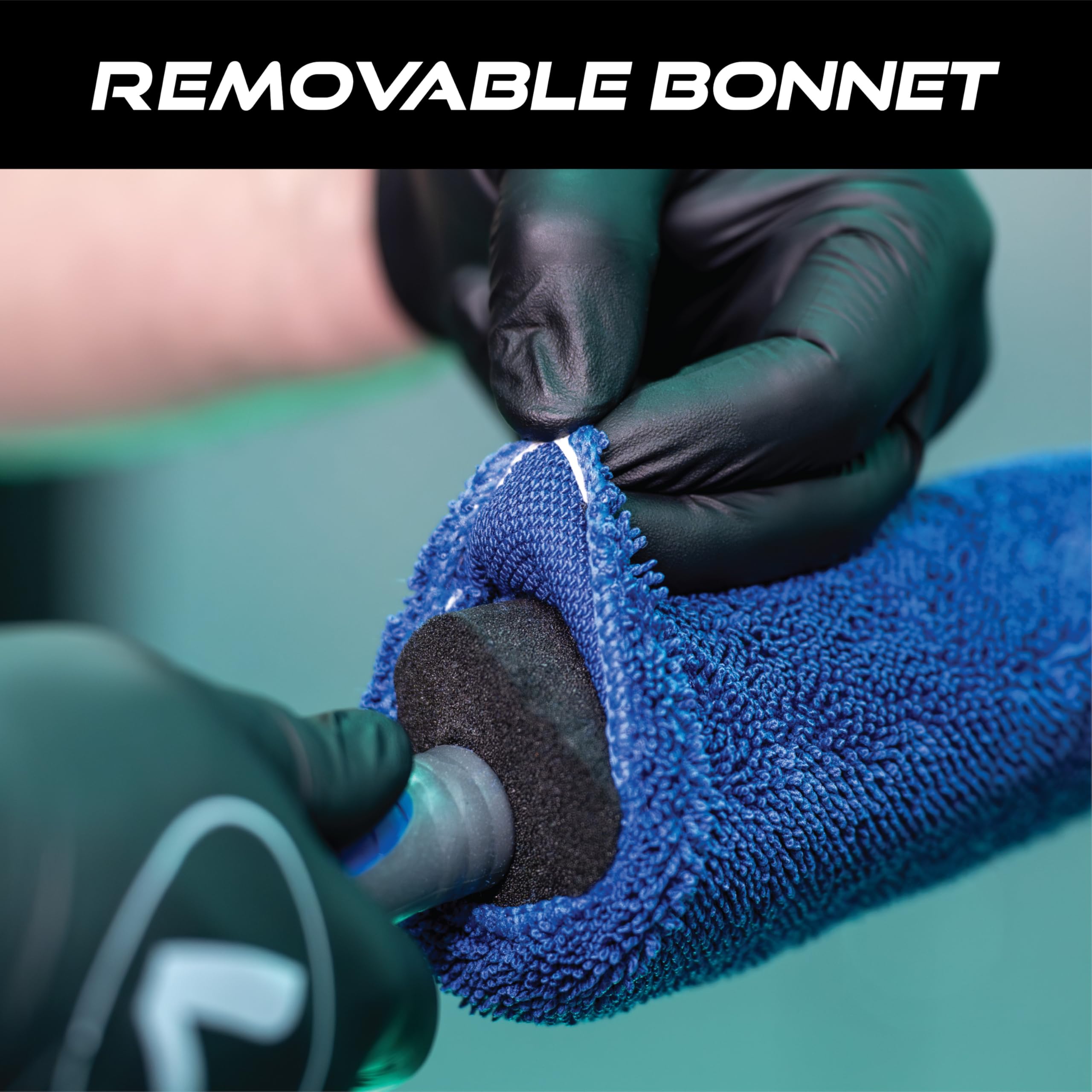 VIKING Wheel Brush or Rim Brush for Car, Metal Free, Blue, 2.5 Inch x 14.3 Inch - Image 4